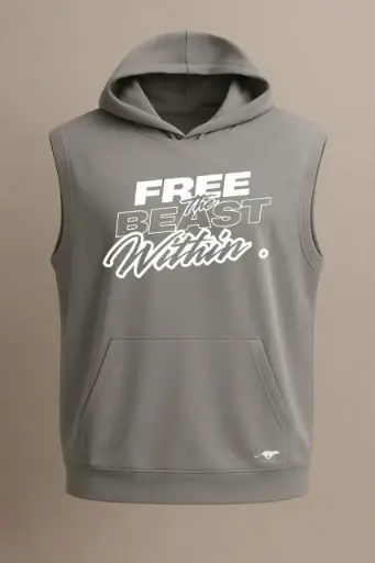 Tee-shirt FBW grise sans manche 