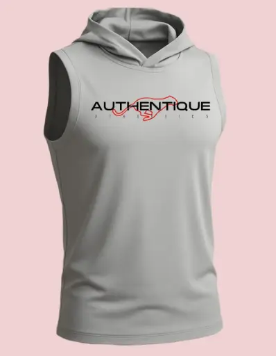 Débardeur à capuche BLANC